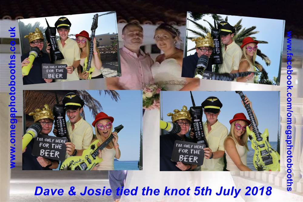 Josie & Dave's wedding  | View more photos from the event at gallery.omegaphotobooths.co.uk/u/Omega-Photobooths/Josie-Daves-wedding